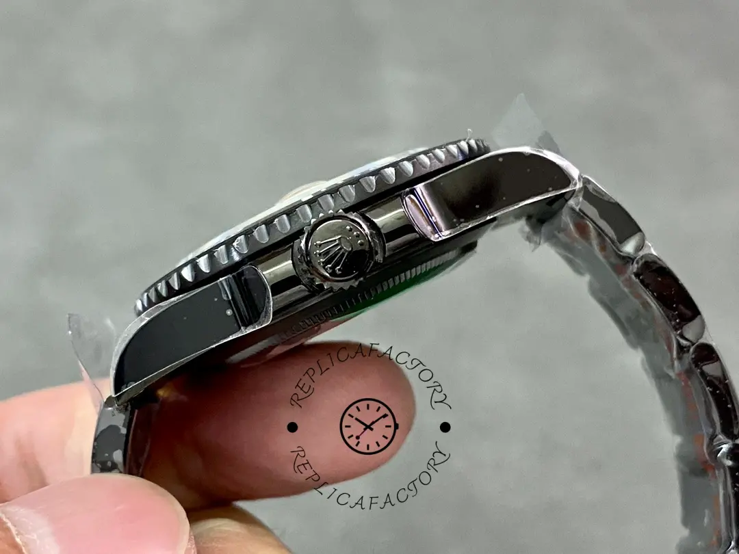 Rolex Submariner Diw 116610 PVD-DLC Stainless Steel Carbon Fiber Bezel Champagne Dial