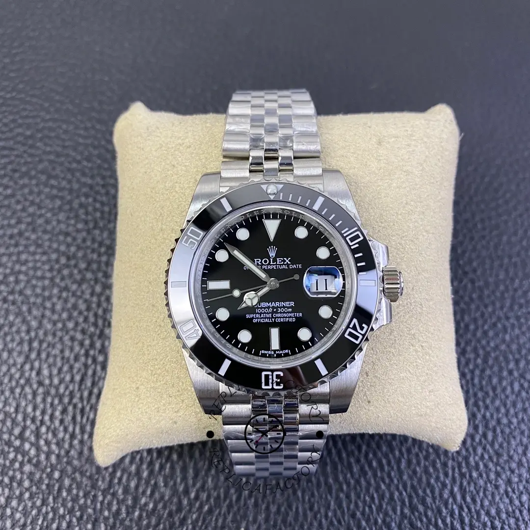 Rolex Submariner 116610 Jubilee Bracelet 40mm Black Dial Men's Diver