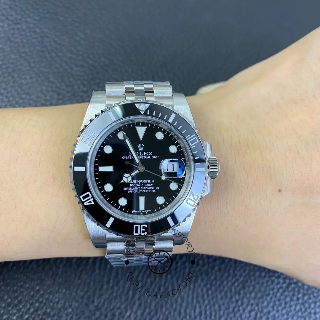 Rolex Submariner 116610 Jubilee Bracelet 40mm Black Dial Men's Diver