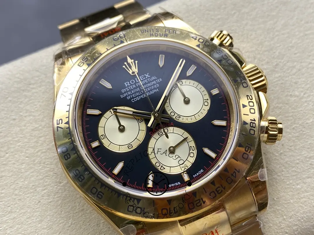 Rolex Daytona 126508 0002 Two Tone Black Dial Replica Watch