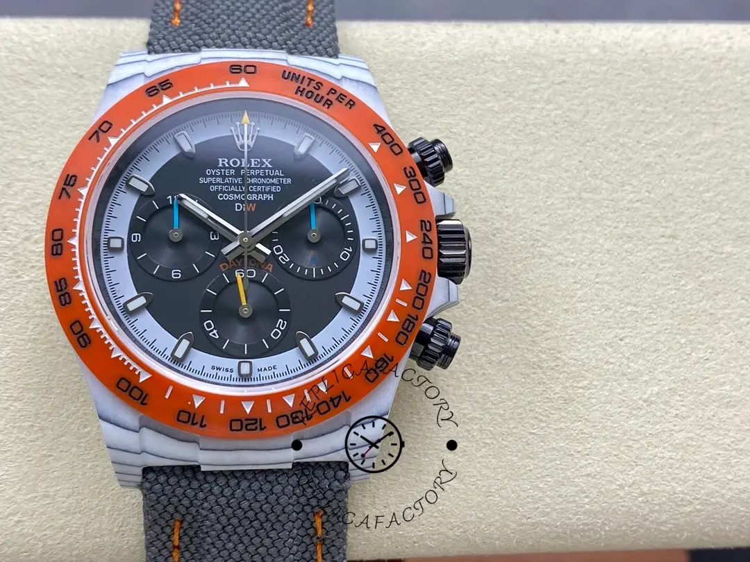 Rolex Daytona Cosmograph DiW Ocellaris Quartz Fibre 40mm Mens Watch