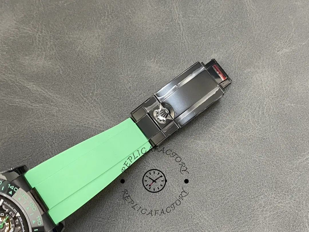 Rolex Daytona PVD Ceramic Bezel GET Best Edition Green Rubber Strap