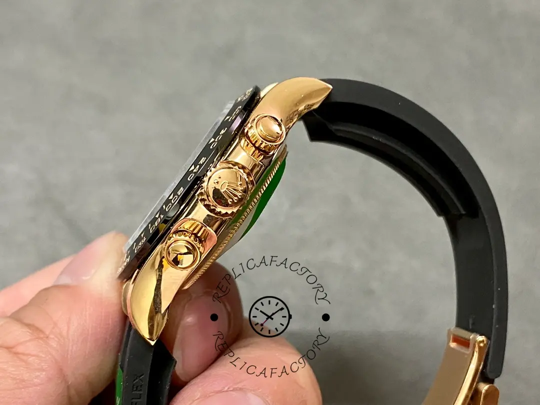 Rolex Cosmograph Daytona Rose Gold Case Black Dial 116515ln 0057