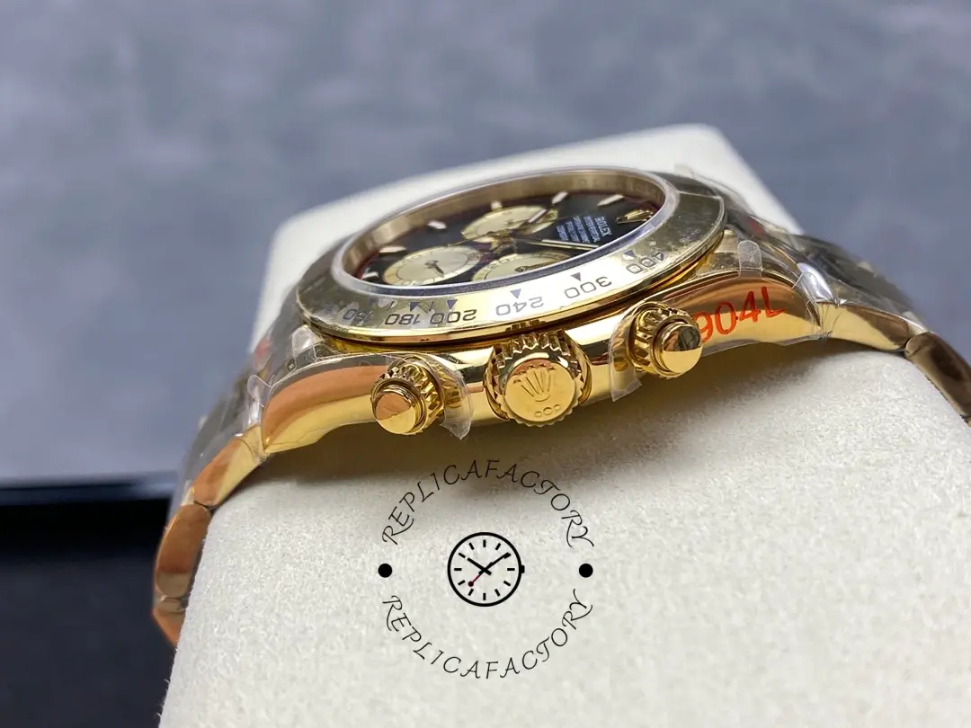 Rolex Daytona 126508 0002 Two Tone Black Dial Replica Watch