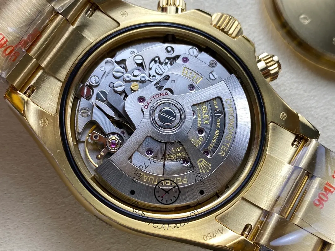 Rolex Daytona Cosmograph 126508 0003 Yellow Gold Black Dial Replica Watch