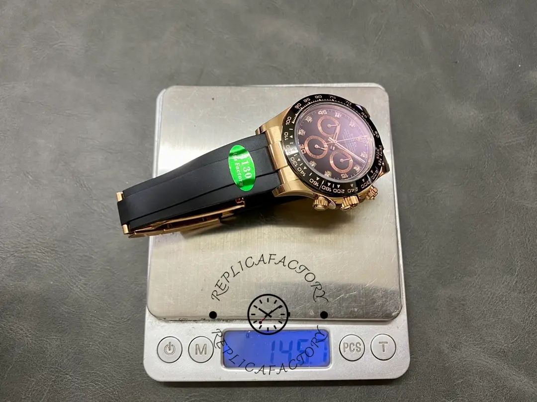 Rolex Cosmograph Daytona Rose Gold Case Black Dial 116515ln 0057
