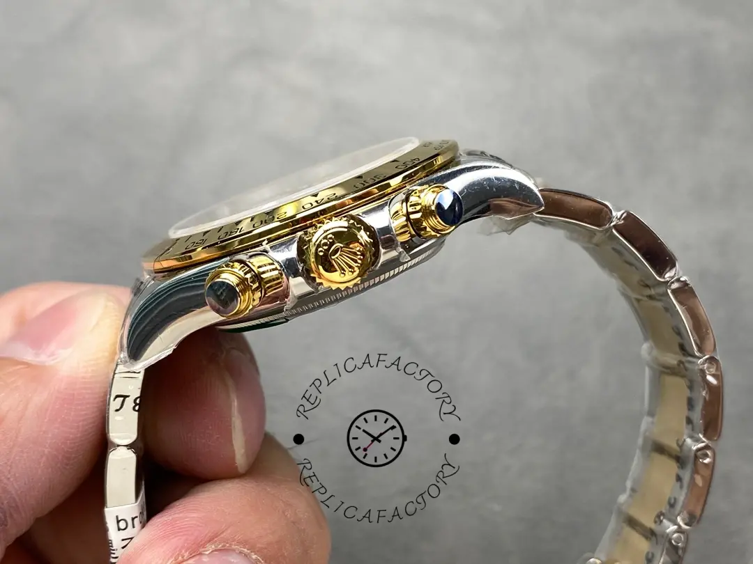 Rolex Two Tone Daytona 126503 White Dial Replica Watch