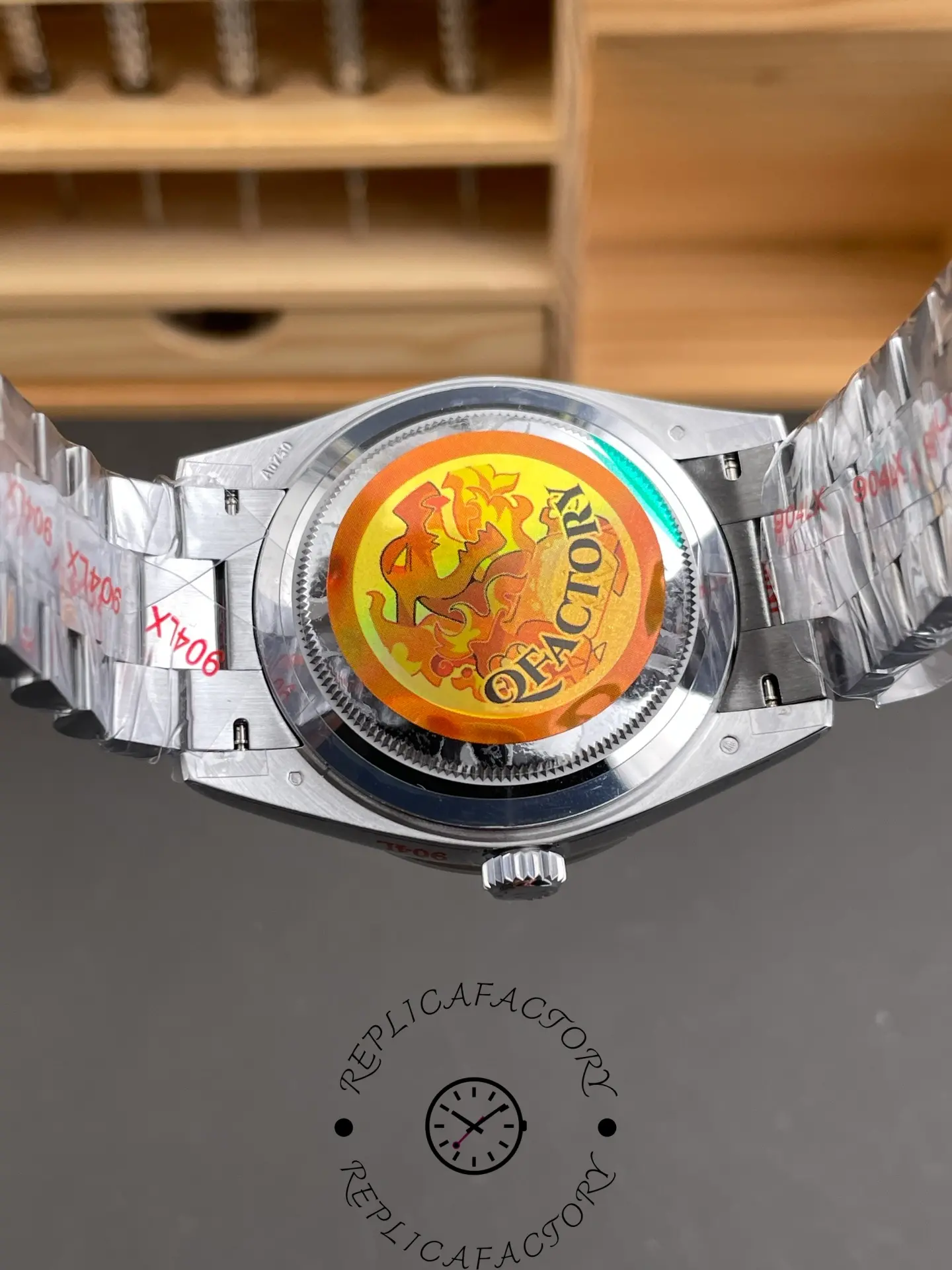 Rolex Day-Date 40 Platinum Arabic Numerals Green with Diamonds 228396tbr