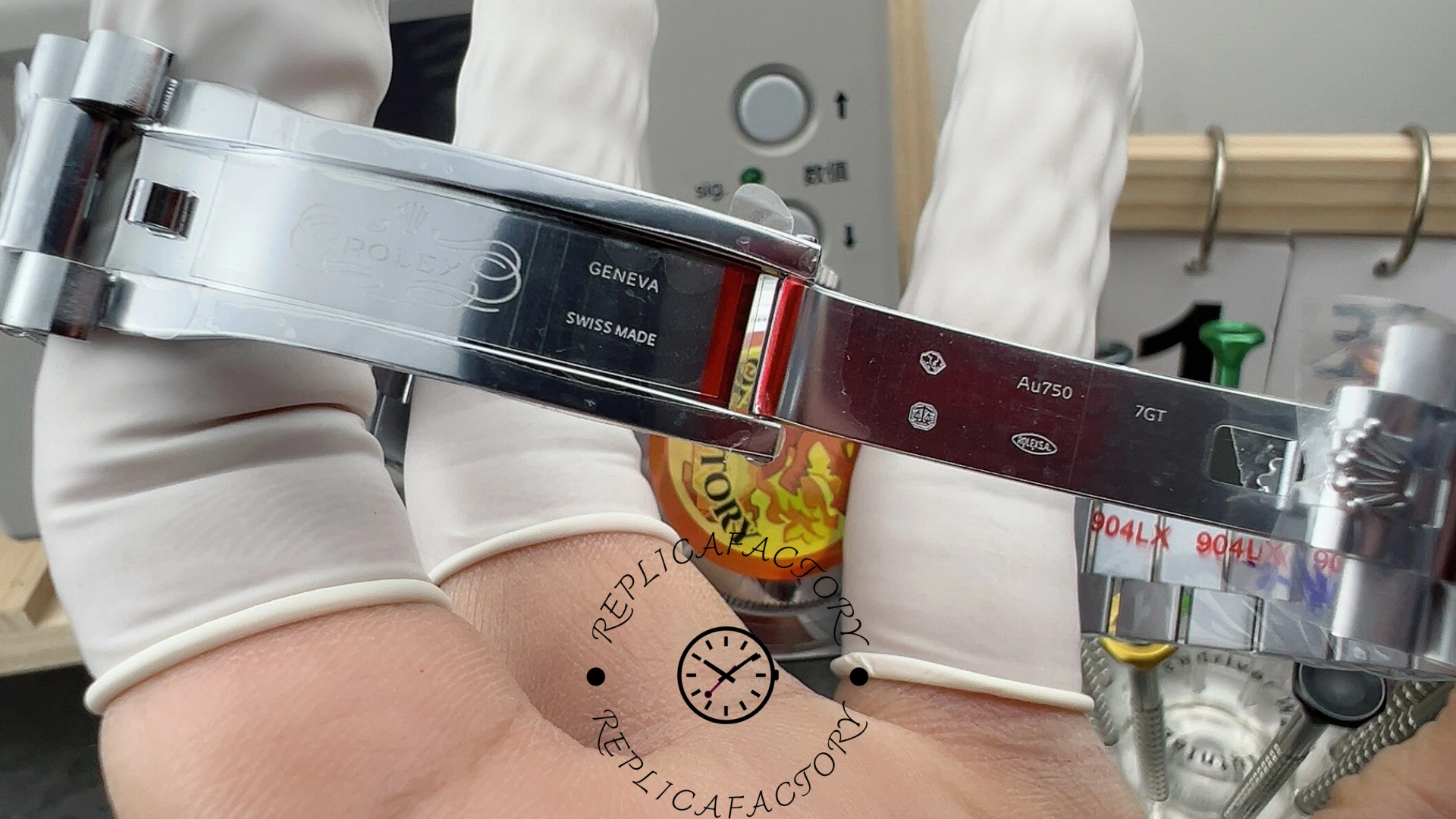 Rolex Day Date 40mm Platinum 228236 0006 Ice Blue Baguette