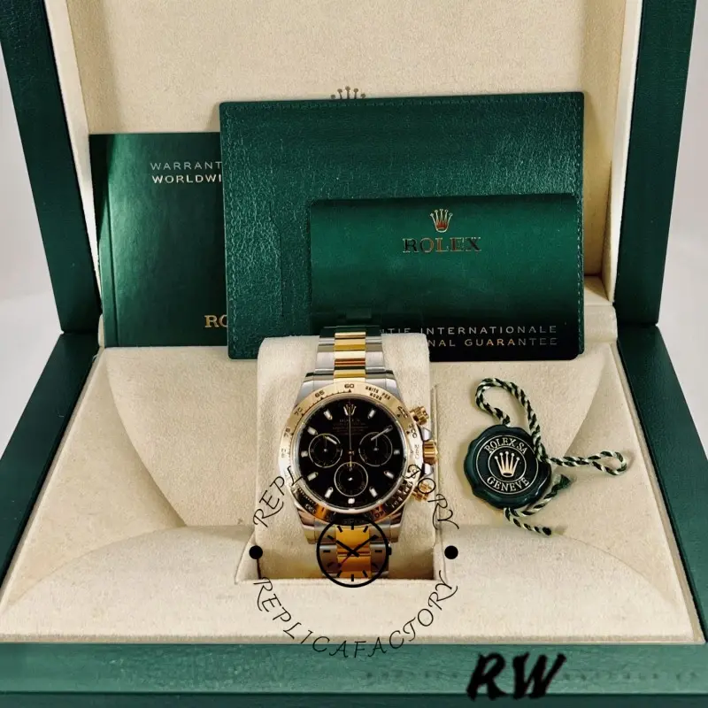 Rolex Cosmograph Daytona 116503 Black Index Dial 40MM Mens Replica Watch