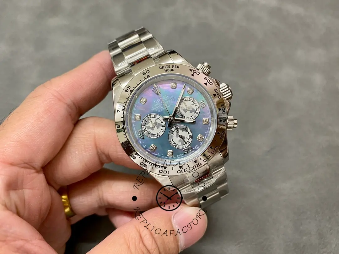 Rolex Cosmograph Daytona 116509 Diamond Markings 40MM Mens Replica Watch