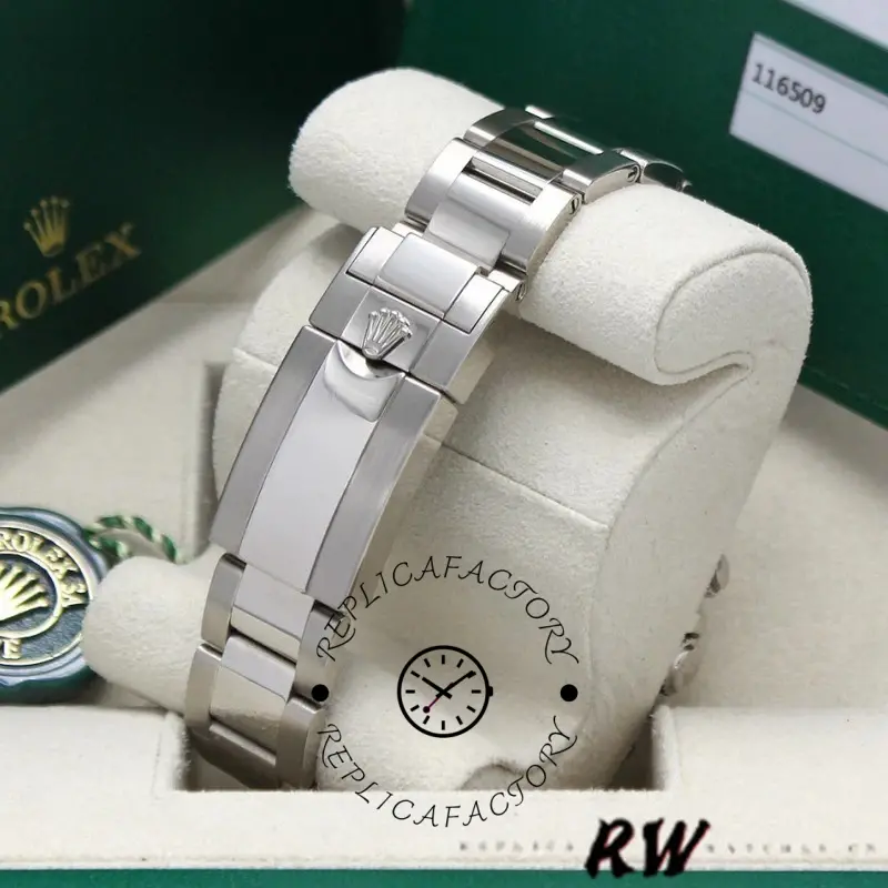 Rolex Cosmograph Daytona 116509 White Mother of Pearl Dial 40MM Mens Replica Watch