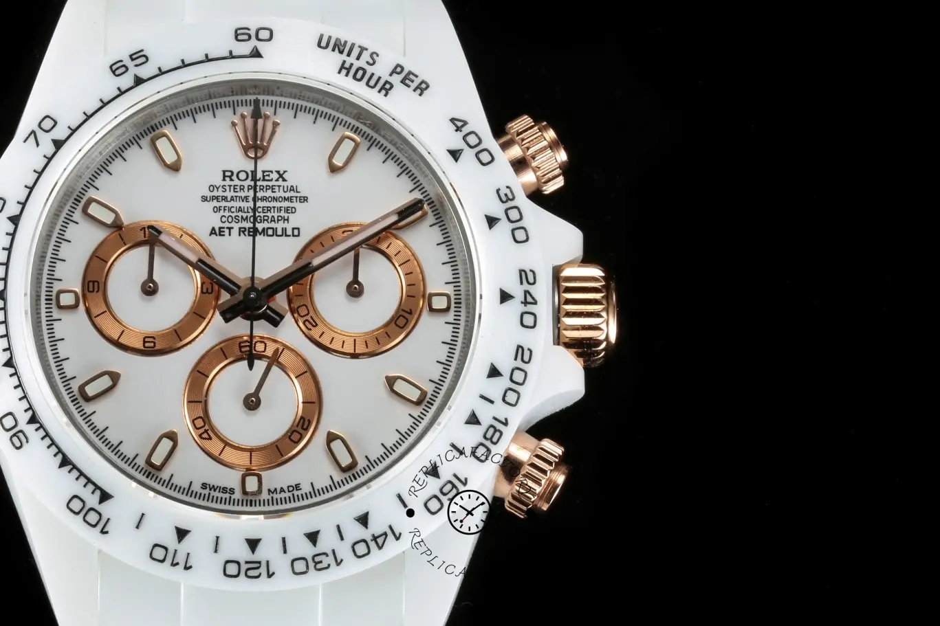 Rolex Daytona AET Picasso Crossover White