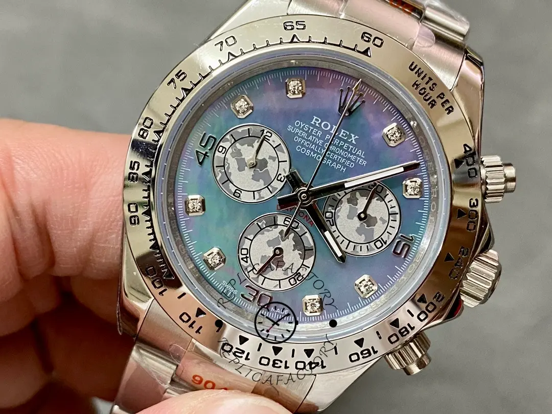 Rolex Cosmograph Daytona 116509 Diamond Markings 40MM Mens Replica Watch