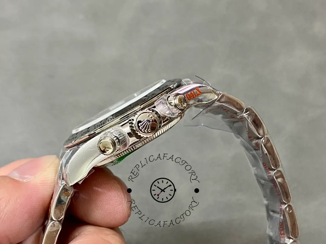 Rolex Cosmograph Daytona 116509 Silver Index Dial 40MM Mens Replica Watch