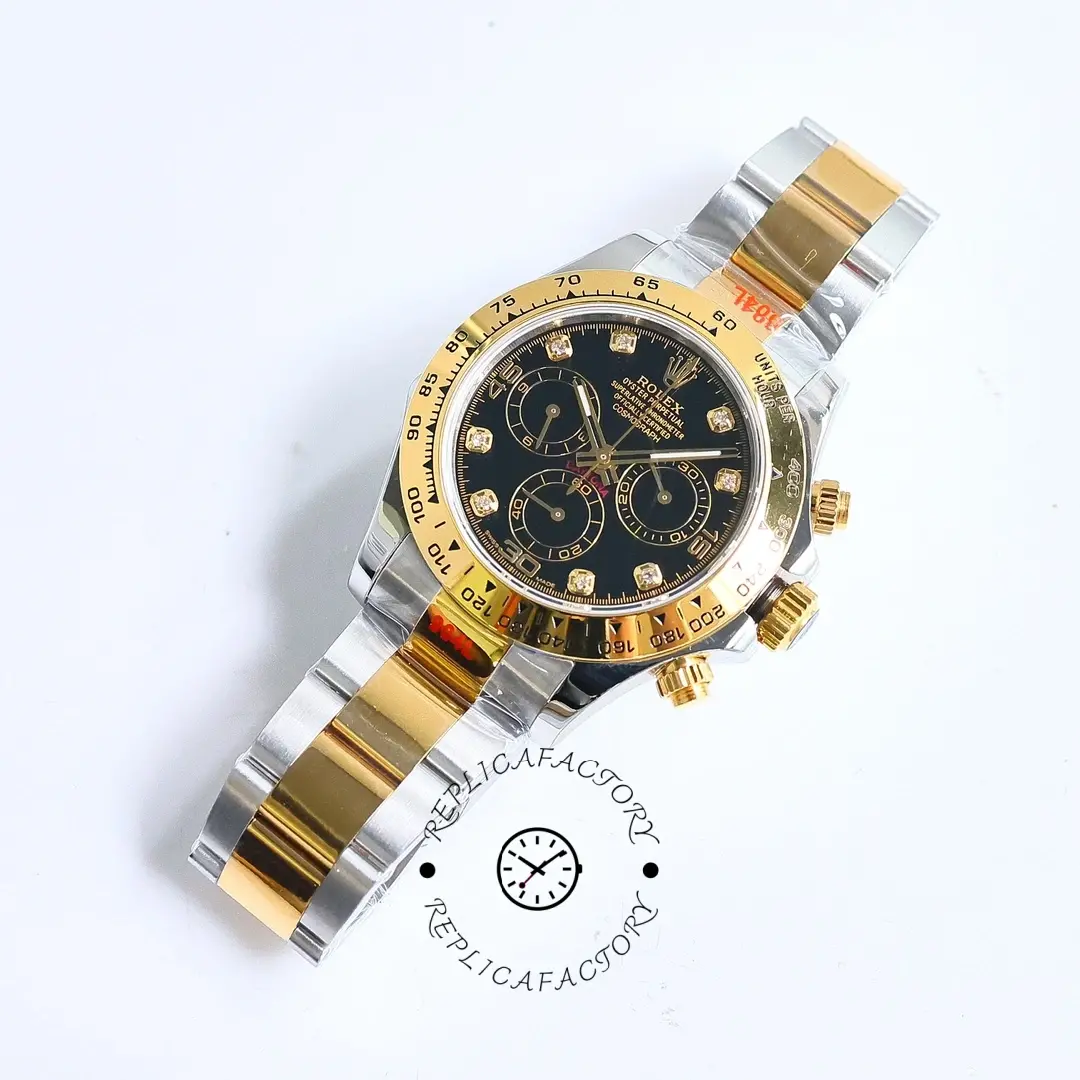 Rolex Cosmograph Daytona 116503 Black Diamond Dial 40MM Mens Replica Watch