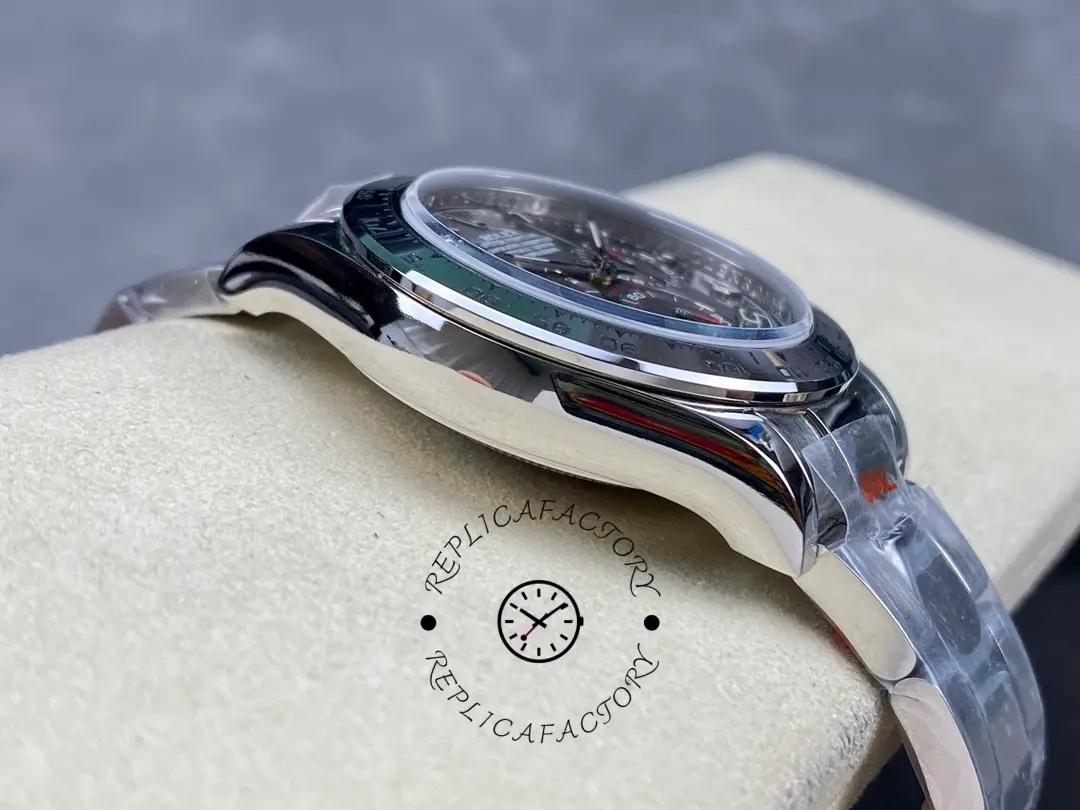 Rolex Cosmograph Daytona 116509 Gray Arabic Dial White Gold 40MM Mens Replica Watch