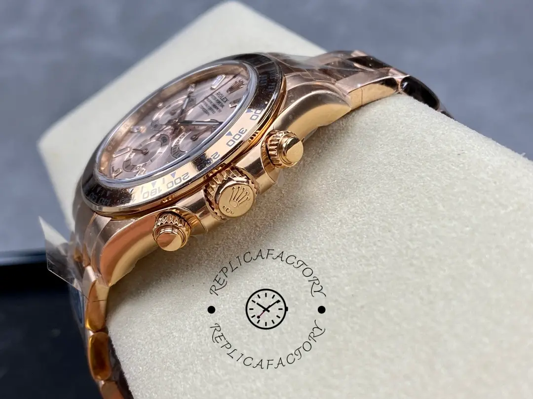 Rolex Daytona m116505 Everose Gold Sundust Pink Dial 40MM Mens Replica Watch