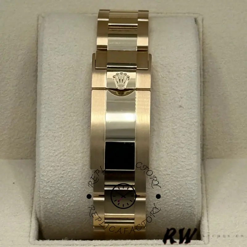 Rolex Daytona 116508 Yellow Gold Black Diamond Dial 40MM Mens Replica Watch