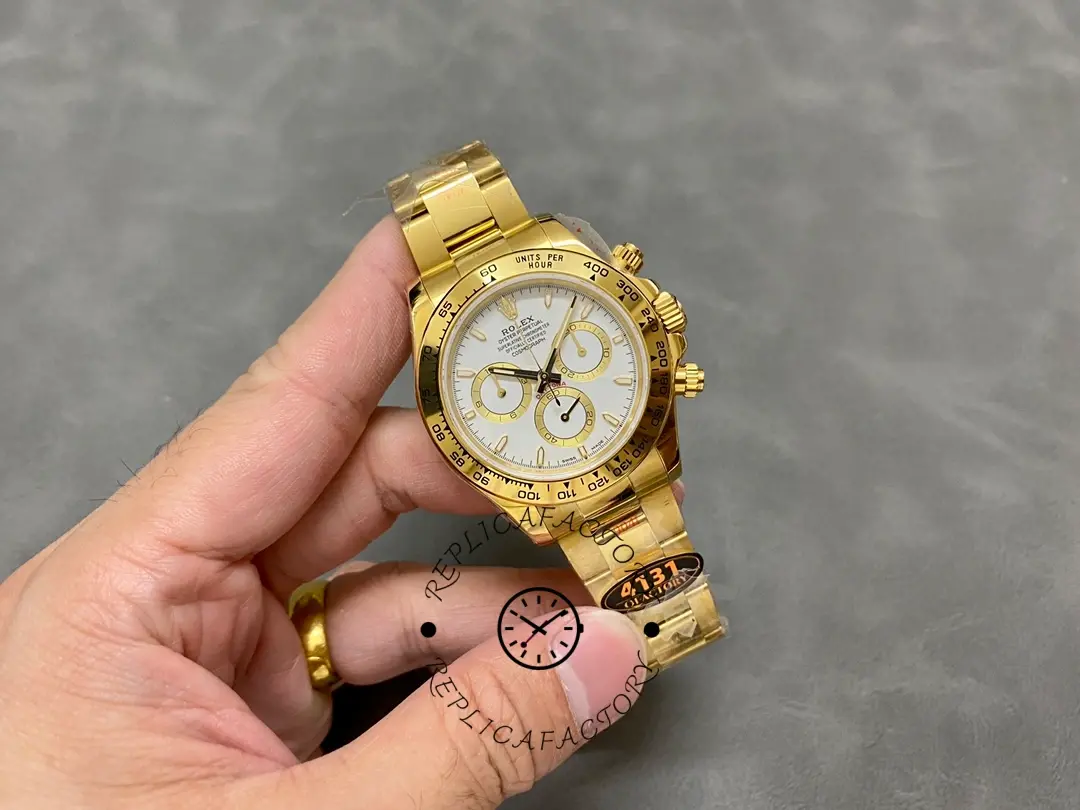 Rolex Cosmograph Daytona 116528 White Index Dial 40MM Mens Replica Watch