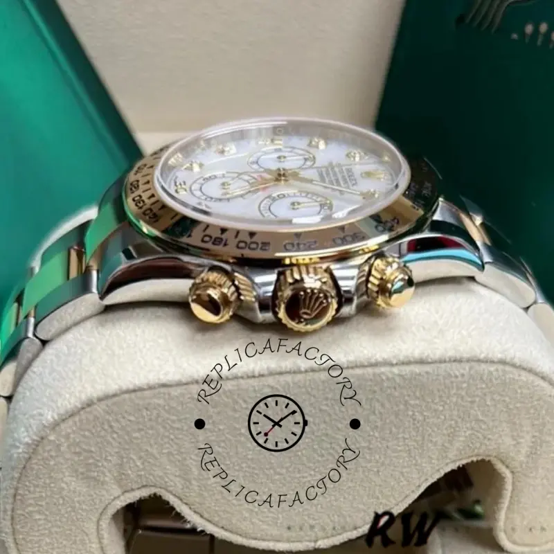 Rolex Cosmograph Daytona 116503 White Mother Of Pearl Dial 40MM Mens Replica Watch