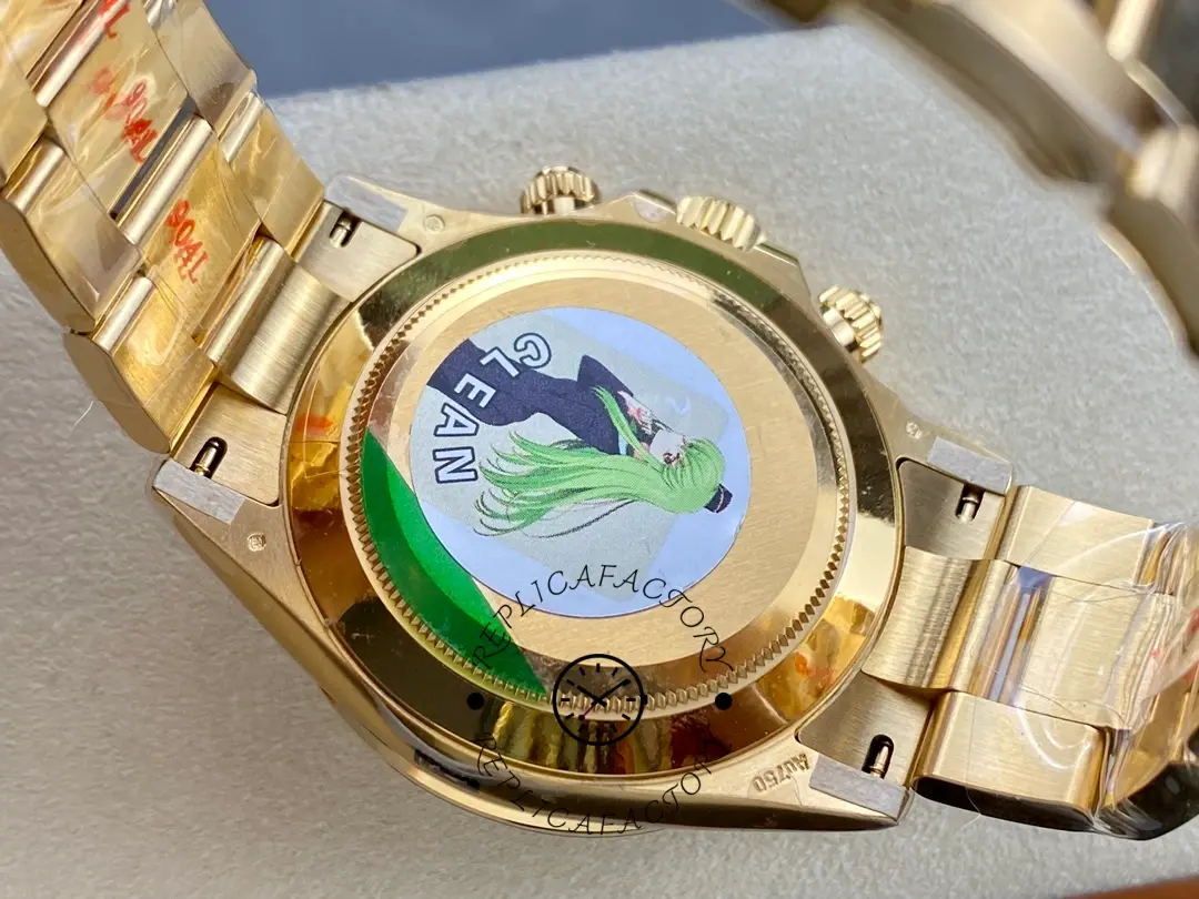 Rolex Cosmograph Daytona 116528 Champagne Index Dial 40MM Mens Replica Watch