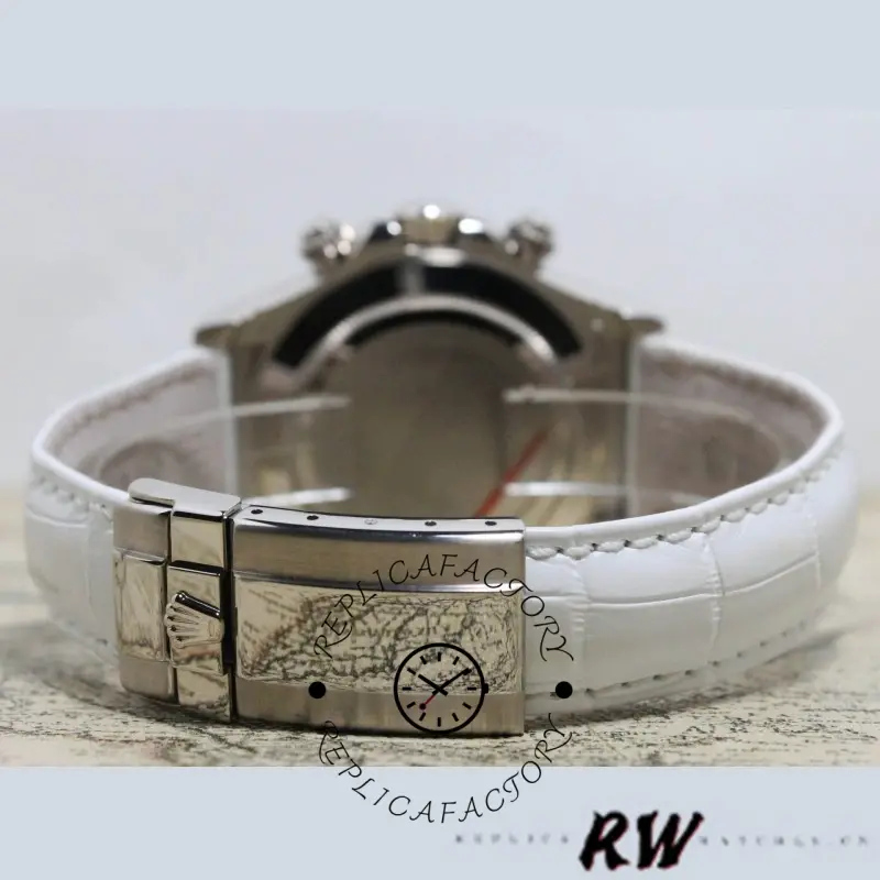 Rolex Cosmograph Daytona 116589 White MOP Diamond Dial 40MM Mens Replica Watch