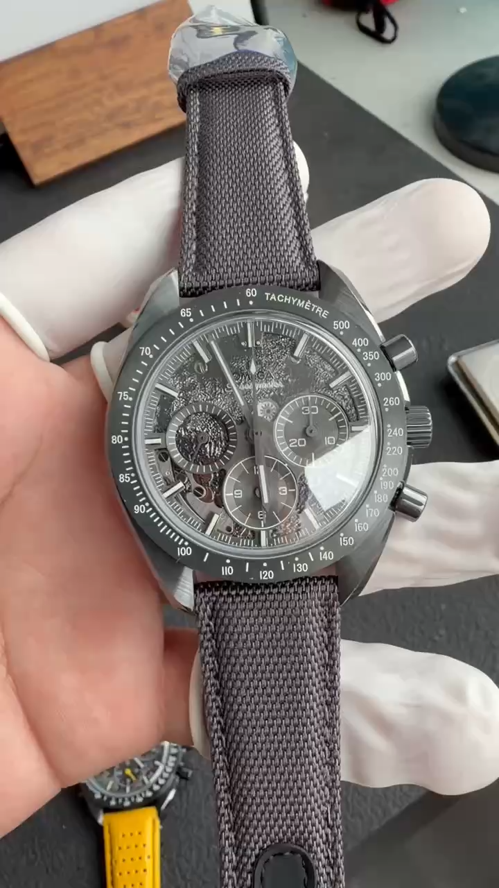 Omega Speedmaster Dark Side of the Moon 44.25 Fabric Strap 310.92.44.50.06.001 Replica