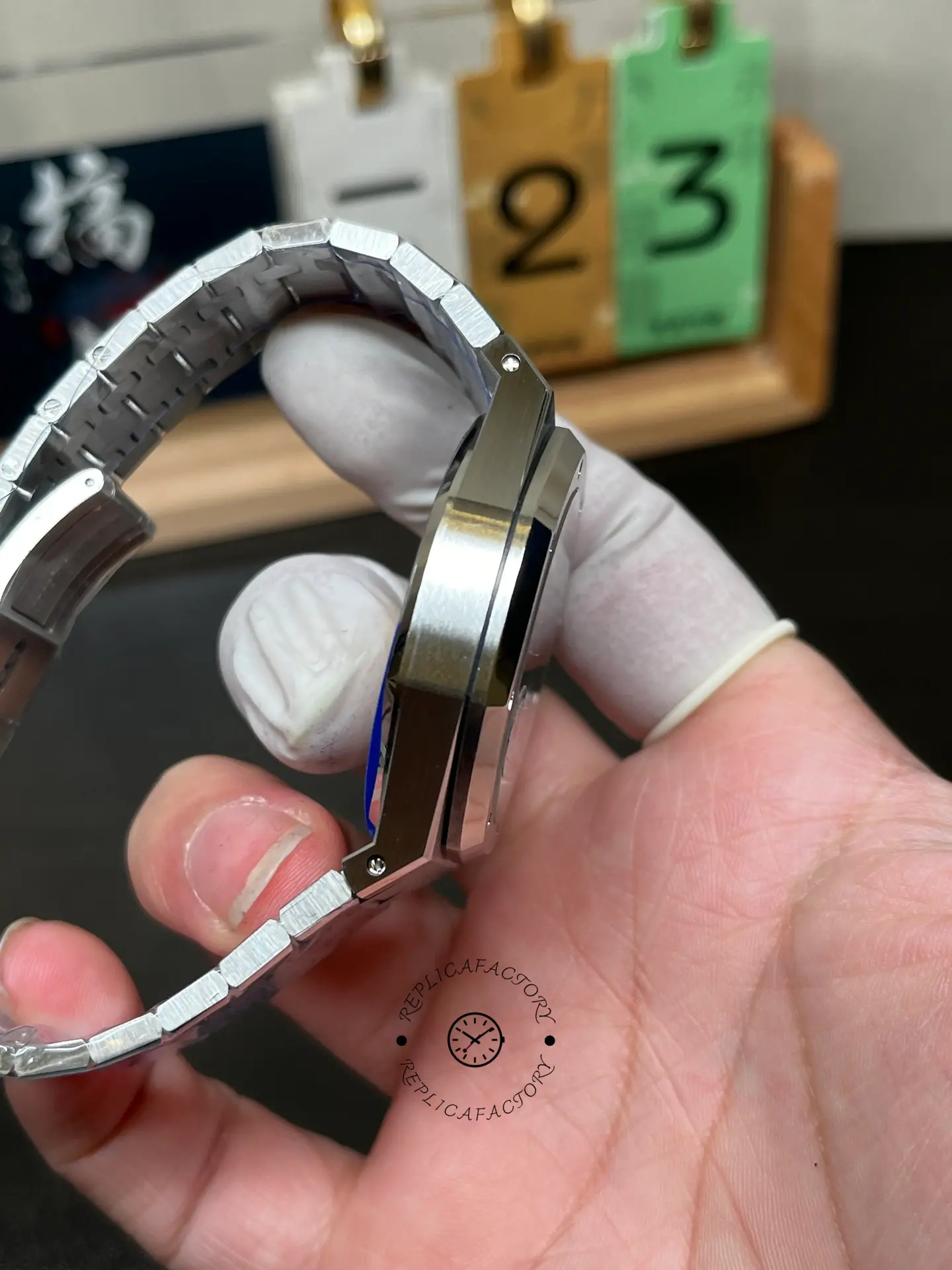 1:1 Clone AP Royal Oak 41 Gray Dial 15510ST.OO.1320ST.10 Automatic