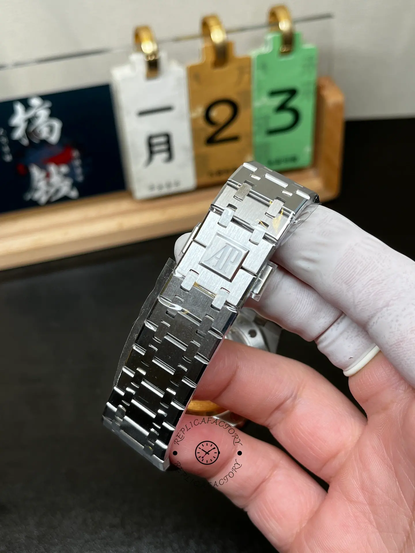1:1 Clone AP Royal Oak 41 Gray Dial 15510ST.OO.1320ST.10 Automatic