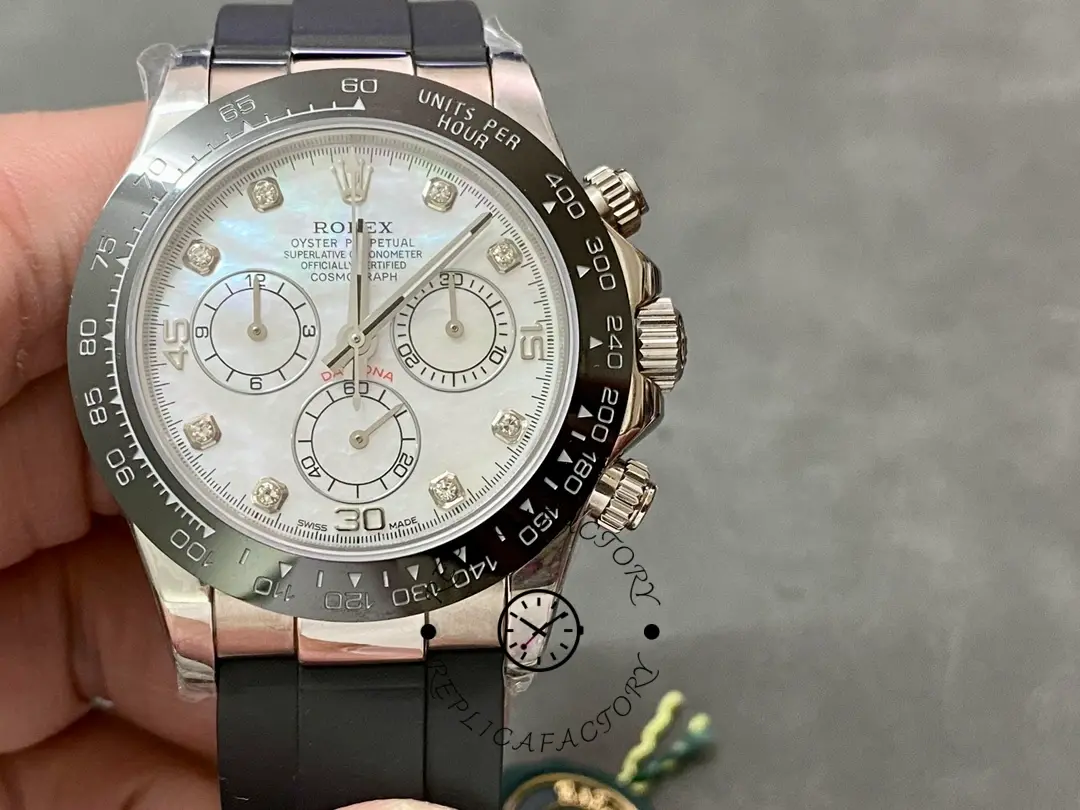 Rolex Cosmograph Daytona 116519 Mother of Pearl Dial 40mm Mens Replica Watch