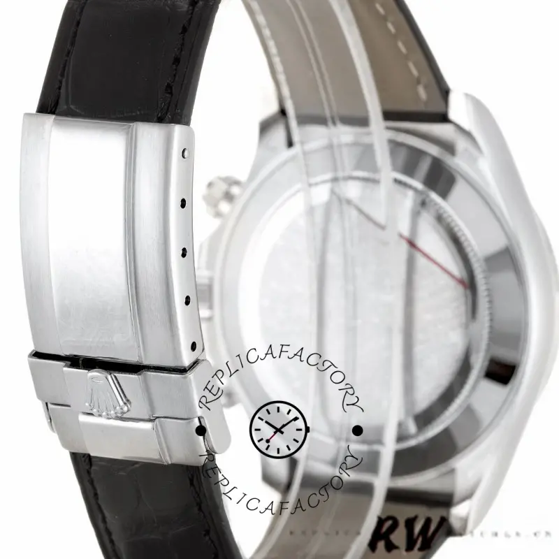 Rolex Daytona 116519 White Gold Black Dial 40mm Mens Replica Watch