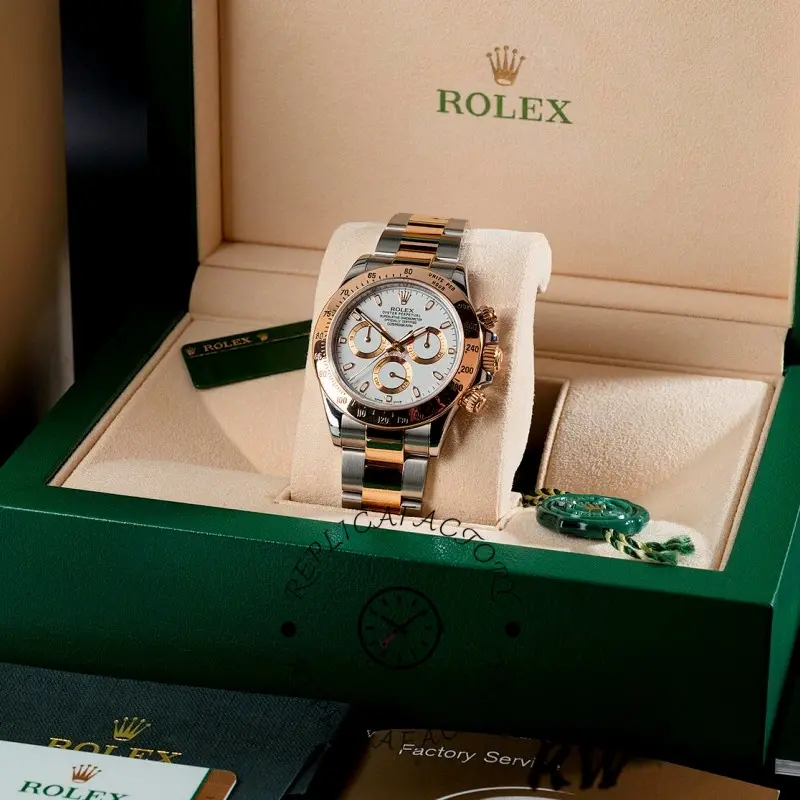 Rolex Daytona 116523 Stainless steel White Dial 40mm Mens Replica Watch