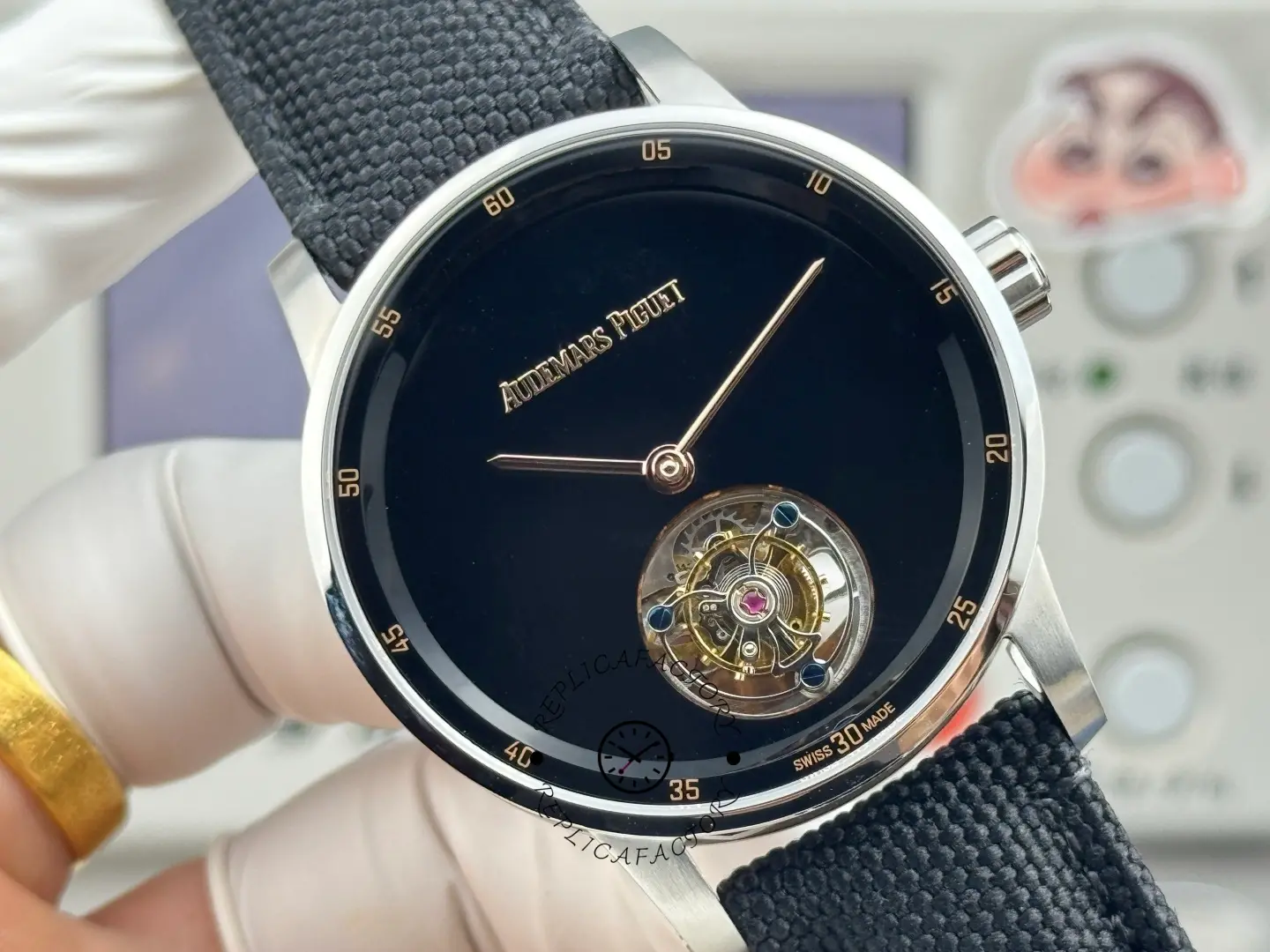 AP Code 11.59 41mm Black Dial 26396NB.OO.D002KB.01 1:1 Clone