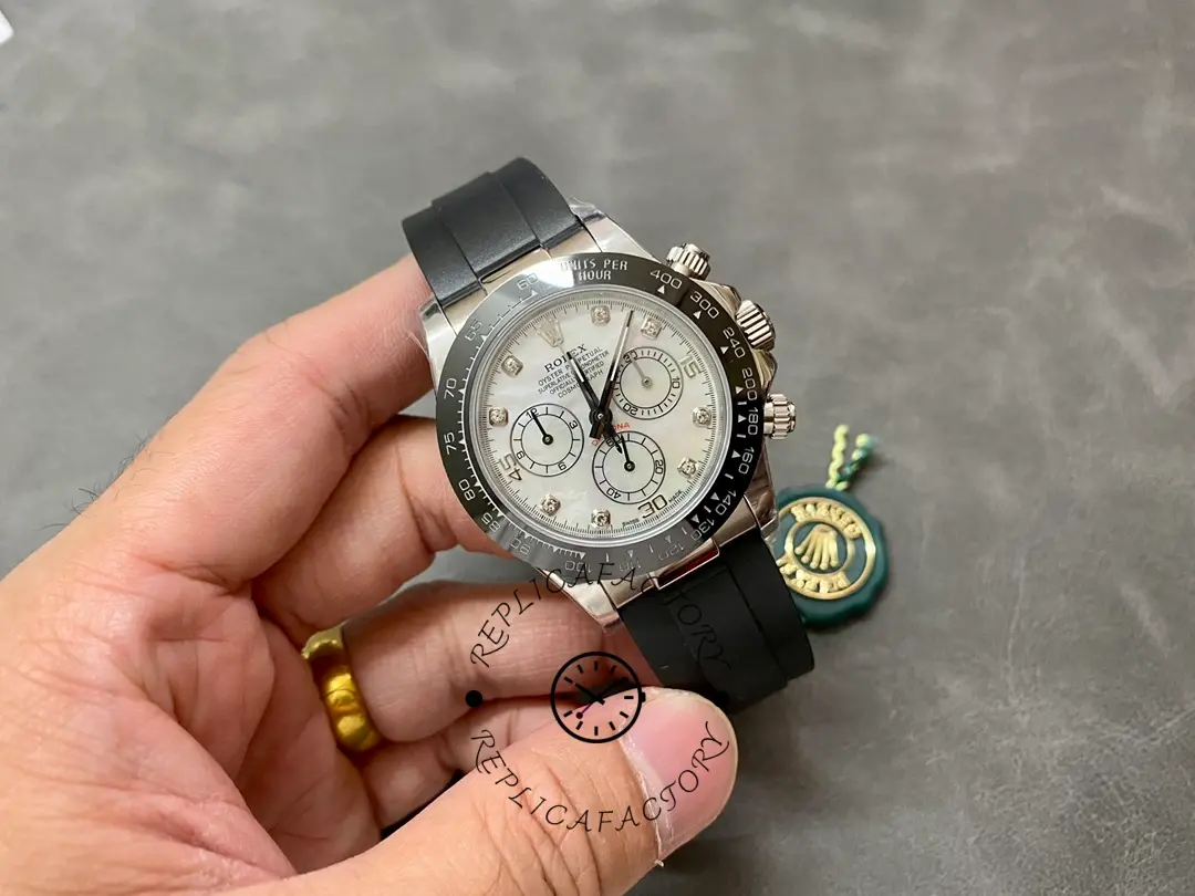 Rolex Cosmograph Daytona 116519 Mother of Pearl Dial 40mm Mens Replica Watch