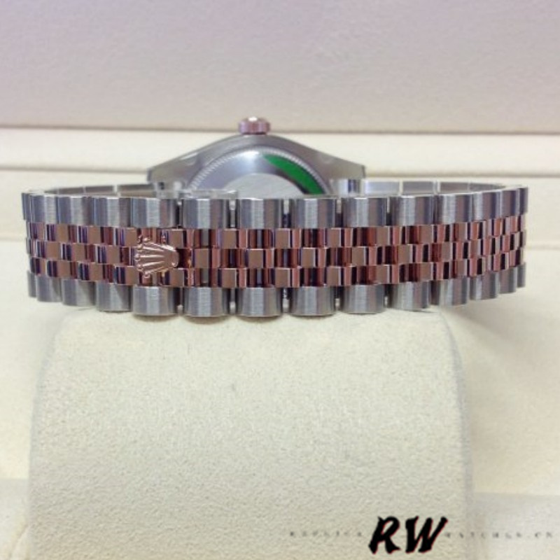 Rolex Datejust 178341 Everose Gold Pink Baton Dial 31MM Lady Replica Watch