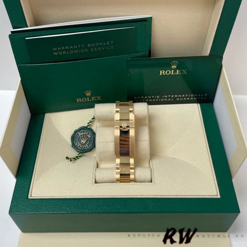 Rolex Daytona 116508 Yellow Gold White Index Dial 40MM Mens Replica Watch