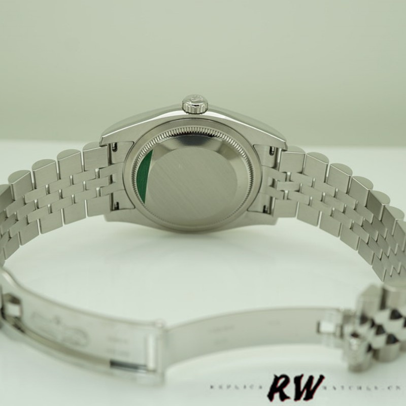 Rolex Datejust 116234 Silver Dial Blue Arabic Numeral Hour Markers 36mm Unisex Replica Watch