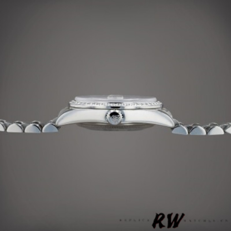 Rolex Day Date 118346 Blue Diamond Dial Platinum 36mm Unisex Replica Watch