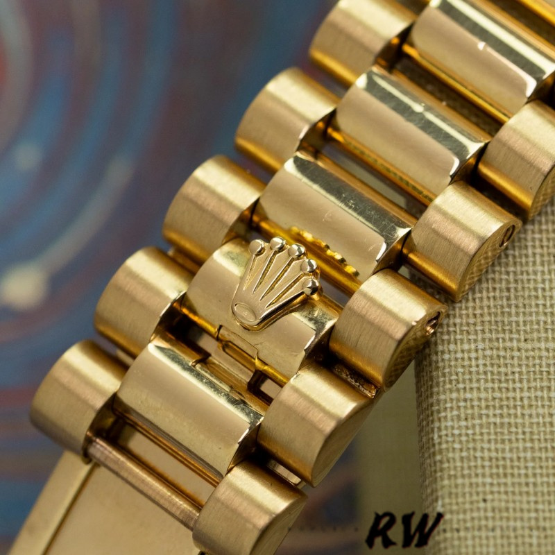 Rolex Day Date 118348 Black Diamond Dial 36mm Unisex Replica Watch