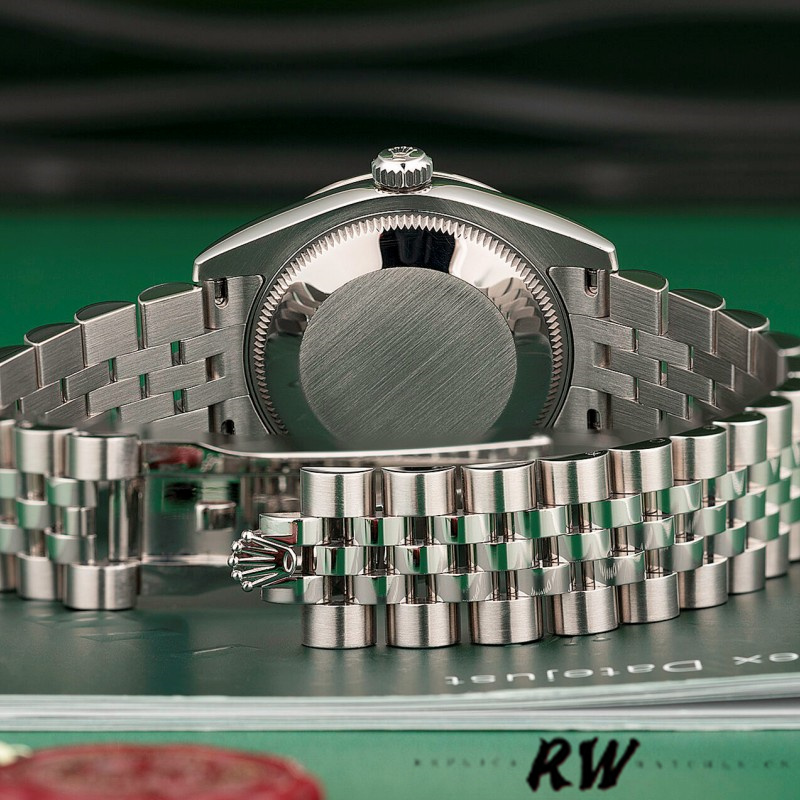 Rolex Datejust 178344 Stainless Steel Blue Dial Diamonds 31MM Lady Replica Watch