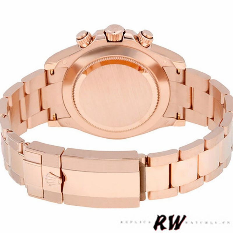 Rolex Daytona m116505 Everose Gold Brown Dial 40MM Mens Replica Watch