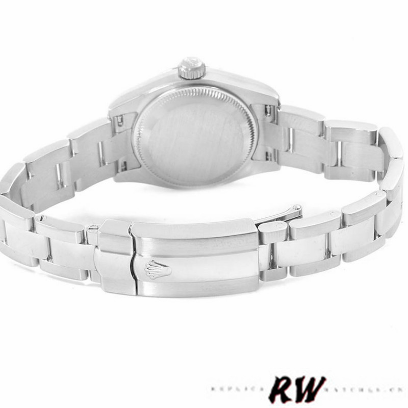 Rolex Datejust 179160 Oyster Bracelet Black Roman Dial 26MM Lady Replica Watch