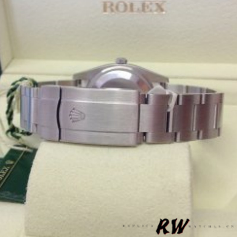 Rolex Oyster Perpetual Air-King 114200 White Dial 34mm Automatic Unisex replica watch
