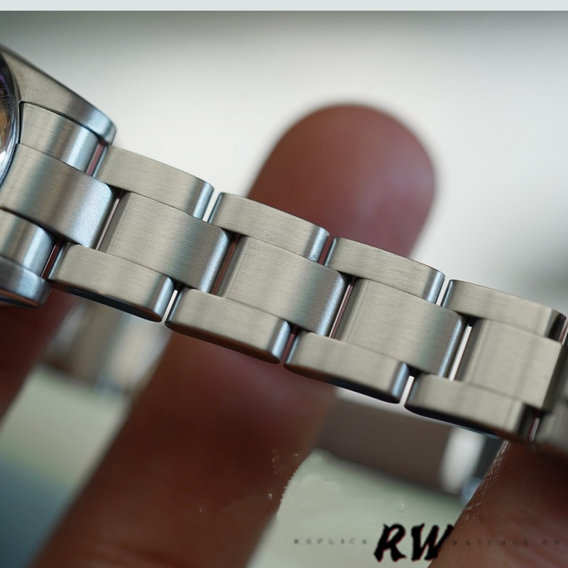 Rolex Oyster Perpetual 176200 Stainless Steel Blue Index Dial 26MM Lady Replica Watch