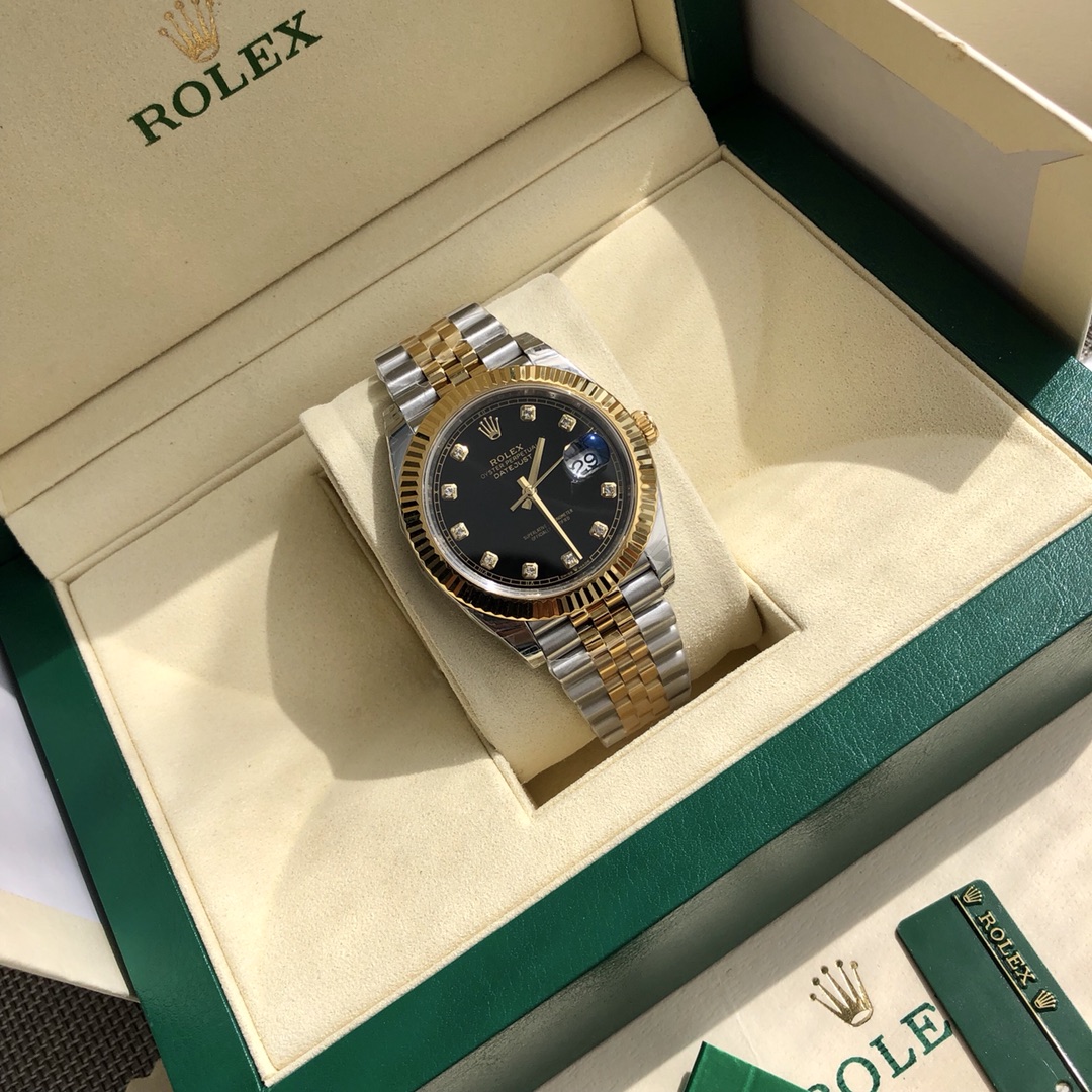 Rolex Datejust 126233 Black Diamond Dial 36MM Unisex Replica Watch