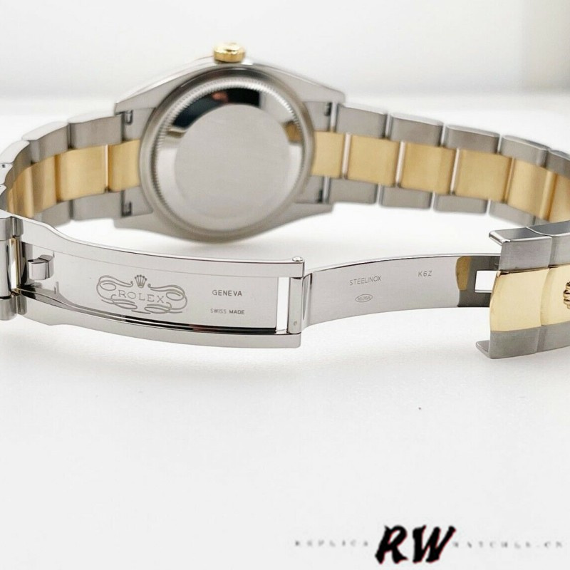 Rolex Datejust 126233 Black Diamond Dial Fluted Bezel 36MM Unisex Replica Watch