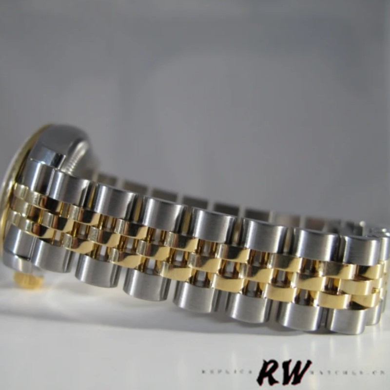 Rolex Datejust 179173 Blue Diamond Dial Fluted Bezel 26MM Lady Replica Watch