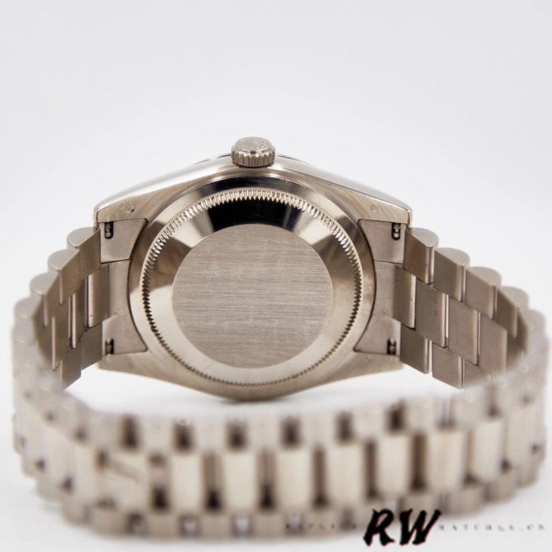 Rolex Day-Date 118206 White Roman Numeral 36mm Unisex Replica Watch