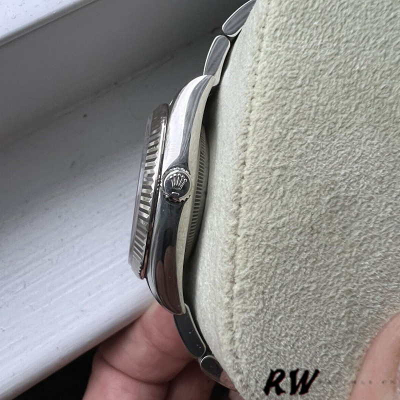 Rolex Oyster Perpetual Air-King 114234 Silver Dial 34mm Unisex replica watch